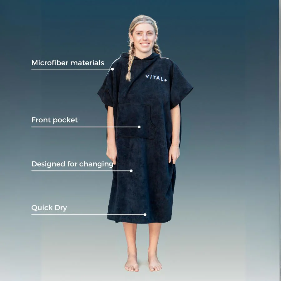 Microfiber hooded towel - Image 3